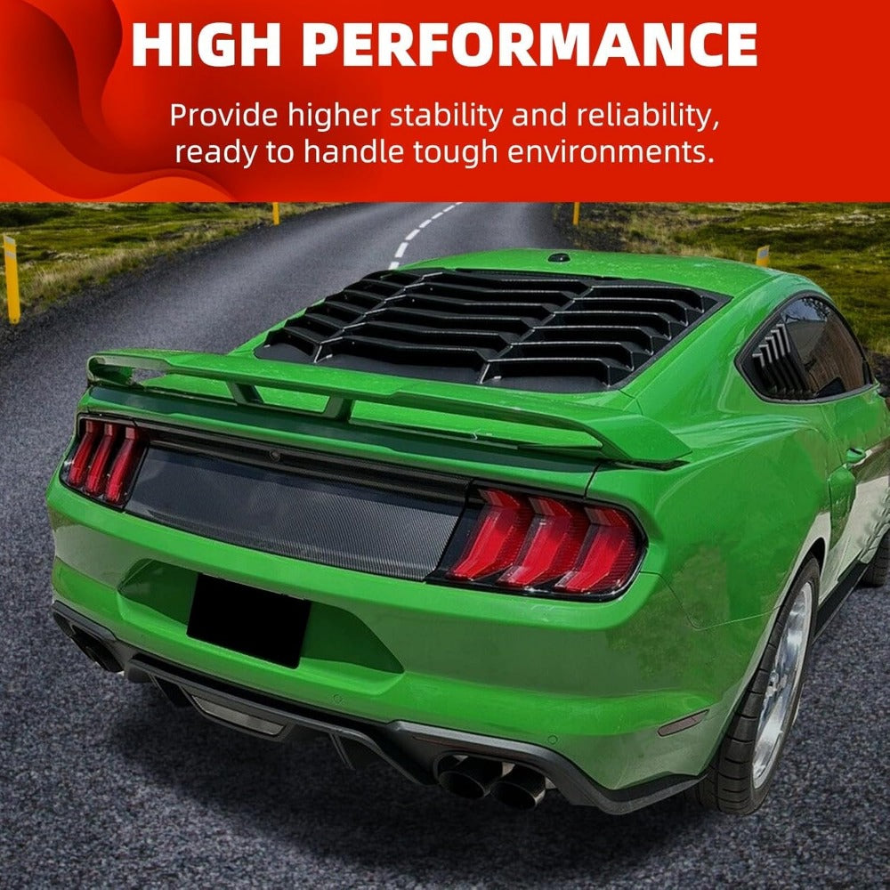 Carbon Fiber style REAR Decklid for 2015-2024 Mustang s550