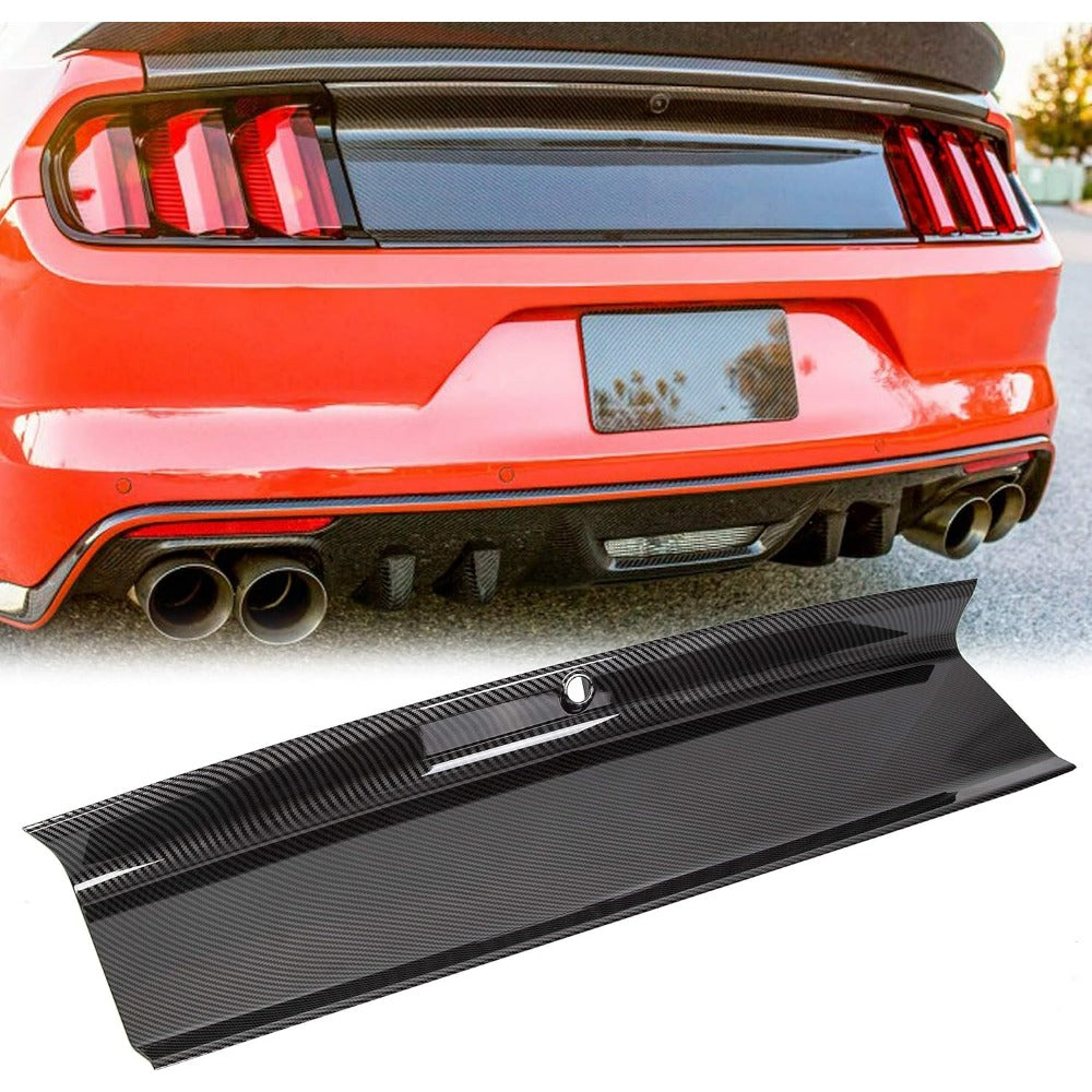 Carbon Fiber style REAR Decklid for 2015-2024 Mustang s550